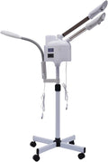 Professional 3-in-1 Nano Facial Steamer with Hot & Cold Mist, LED Magnifying Lamp, 360° Adjustable Face Steamer