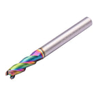 5Pcs 3/16" 3 Flute Solid Carbide Square End Mills for Aluminum, DLC Coated