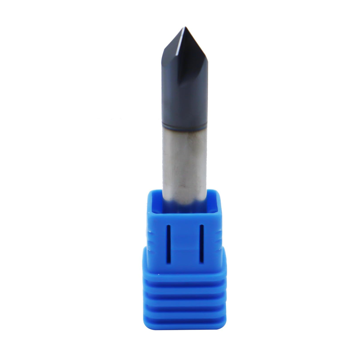 3/8in Solid Carbide End Mill, Chamfer Mill-Double End, 2 Flute