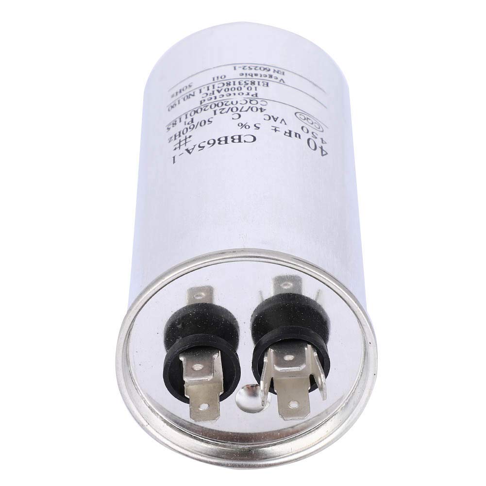 Capacitor Cbb65a-1 Liwah CBB65 40UF 450V Aluminum Foil Capacitor - AC & Industrial Motor Drive - Compact & Reliable Performance
