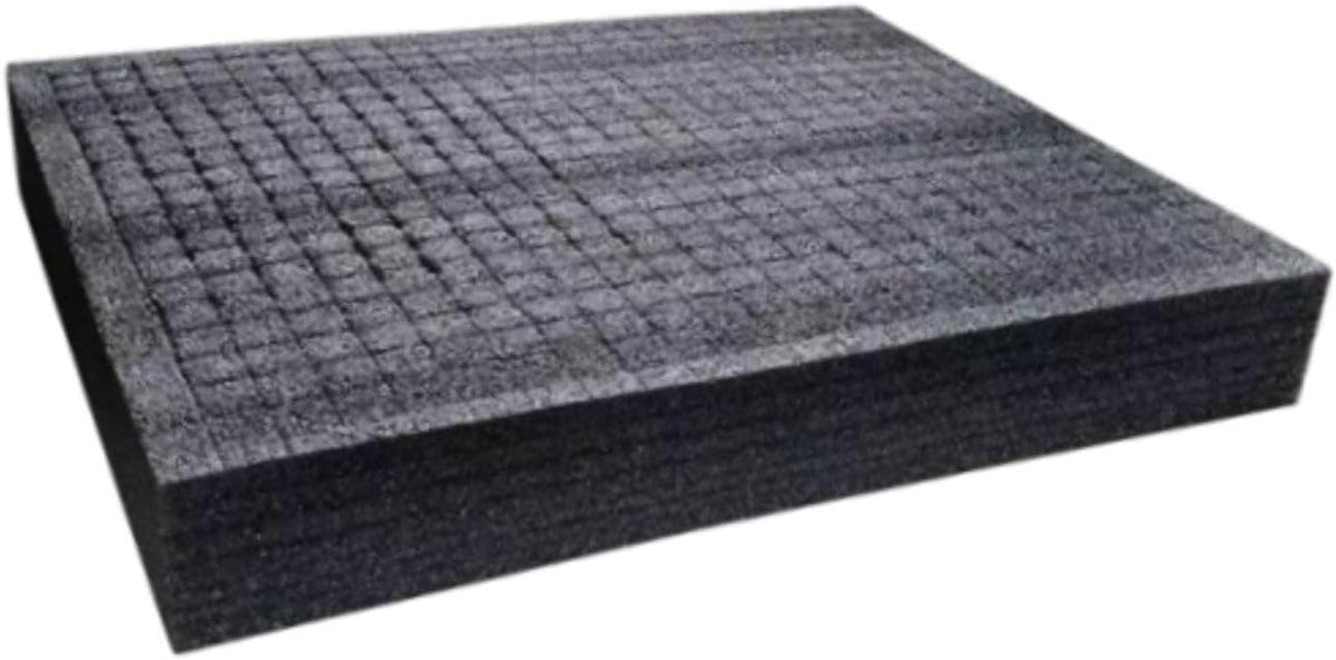 Pick and Pluck Foam Insert, 50x30x4 cm Cuttable Shockproof Foam Pad for Tool Box, Camera Case, and Fragile Item Storage
