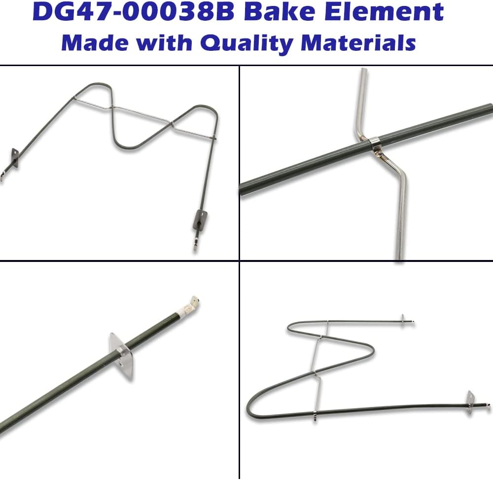 DG47-00038B Oven Bake Element, Compatible With Samsung Range/Stove/Oven