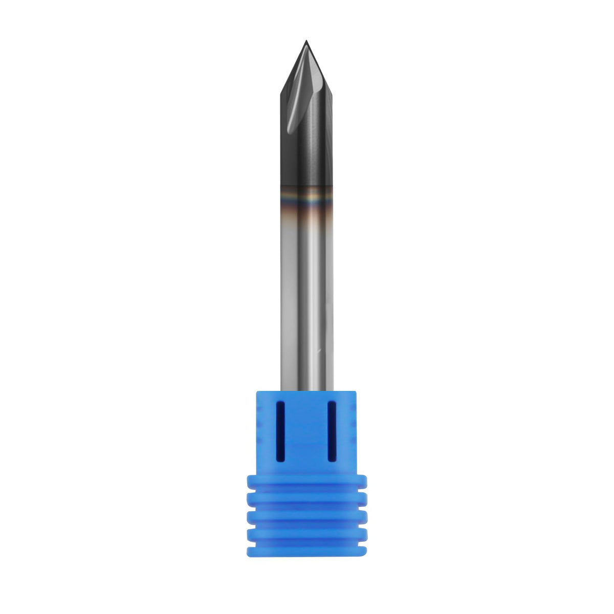 1/4" Solid Carbide Chamfer Mill, AlTiN Coating, 4 Flute, 60° Chamfer Angle