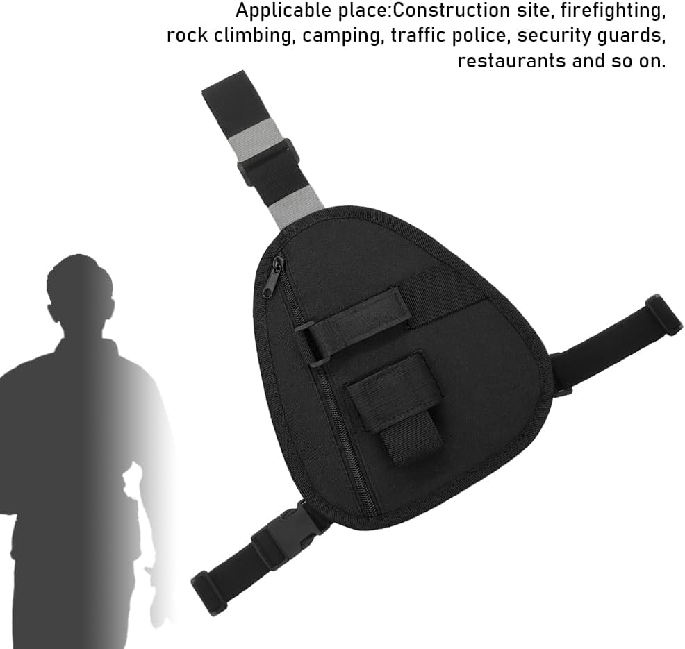 Radio Chest Harness Shoulder | Radio Holster Chest Pack Adjustable Walkie Talkie Tactial Vest for Motorola Baofeng