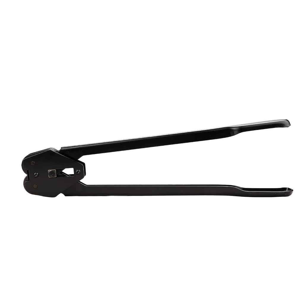Strapping Sealer for Both Poly & Polyester Strap, Strength Saving Heavy Duty Manual Banding Tool for 1/2" - 3/4"