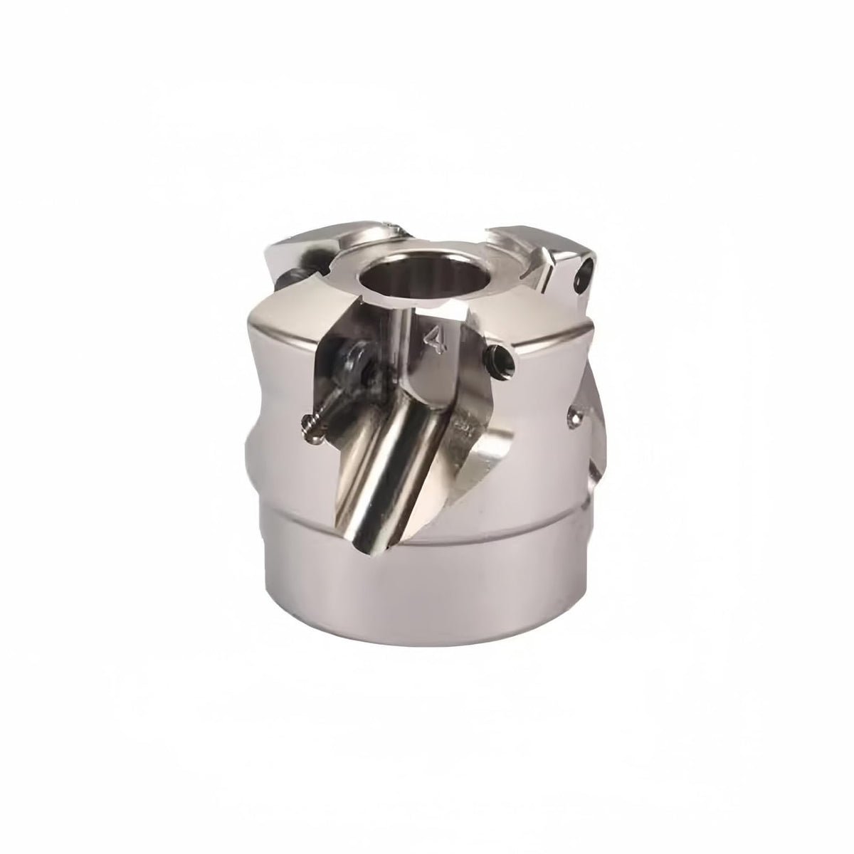 Indexable Face Mill 0.87"x 2" Main Offset 75° 4 Flutes Face Mill Milling Cutter