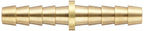 Dixon BM2 Brass Hose Fitting, Mender, 1/4" Hose ID Barbed