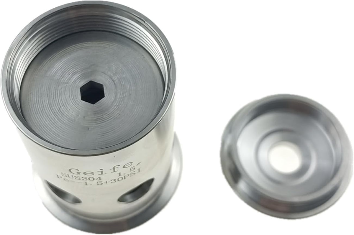 1.5" Tri Clamp PRV 15psi Pressure Release & Vacuum Valve
