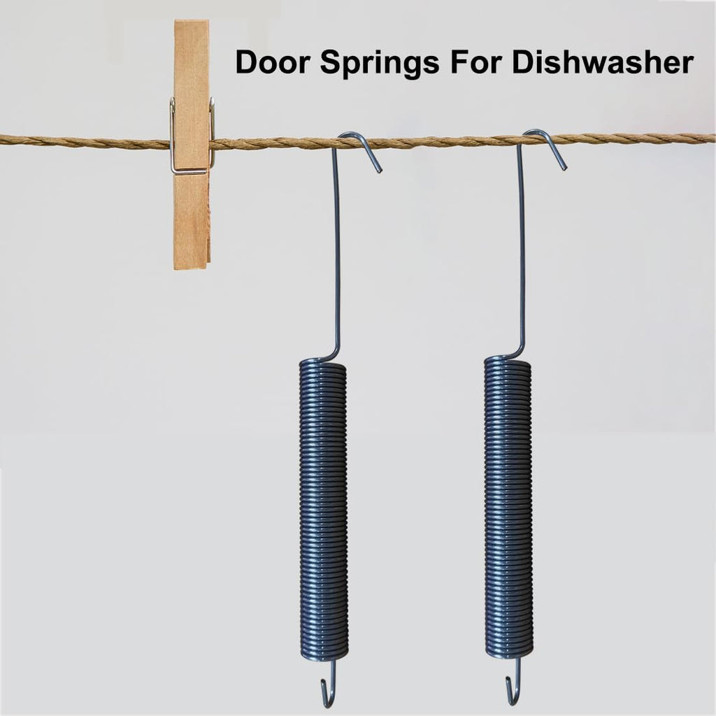 2 Pack 154430501 Dishwasher Door Spring for Frigidaire, Kenmore, Crosley, Westinghouse, Gibson, Tappan, Uni, and Kelvinator Dishwasher Compatible AP3363442 154345901 1014399 154226001 154226002