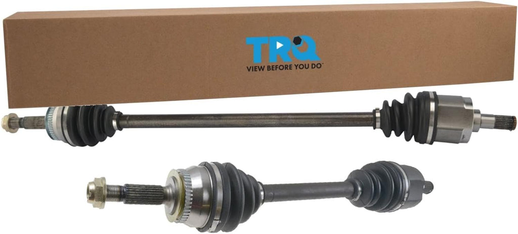 TRQ Front Driver & Passenger Side CV Axle Assembly Set