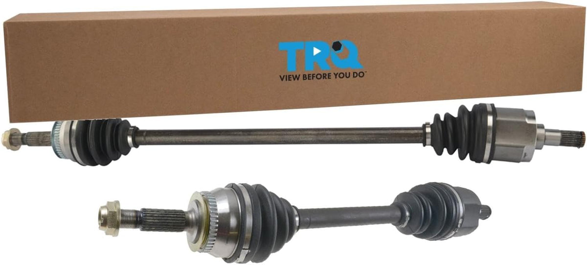 TRQ Front Driver & Passenger Side CV Axle Assembly Set