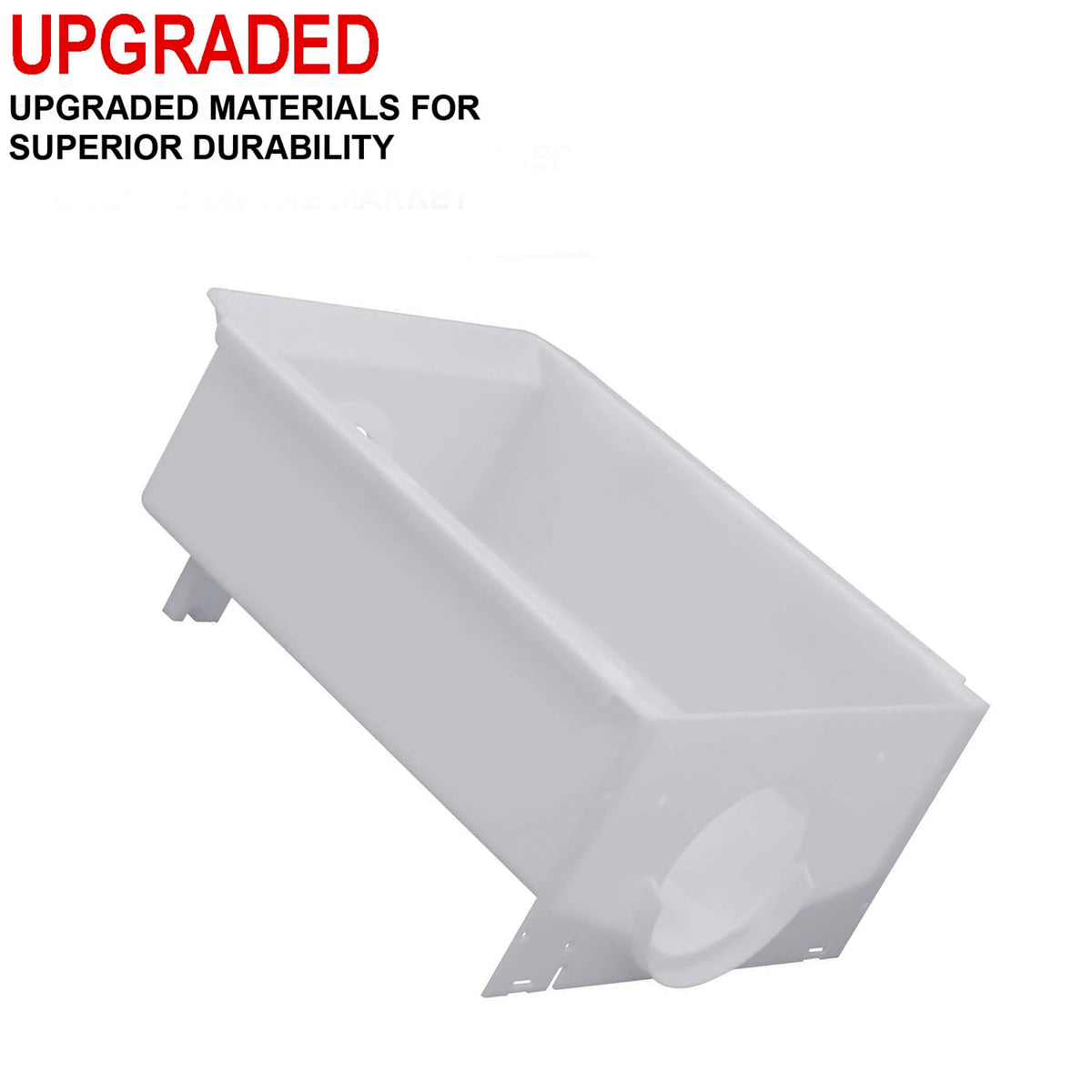 Upgraded Refrigerator Ice Bucket Replacement for Whirlpool ED5FTGXKQ01 GD25DFXFW02 ED25PQXFW02 ED5JHEXTB00 ED5GTNXMQ00 ED5FHGXKQ00 ED5VHGXMB11 ED25QFXHW01 ED5VHEXTB01 ED25PWXBN00 ED5FHEXNB00
