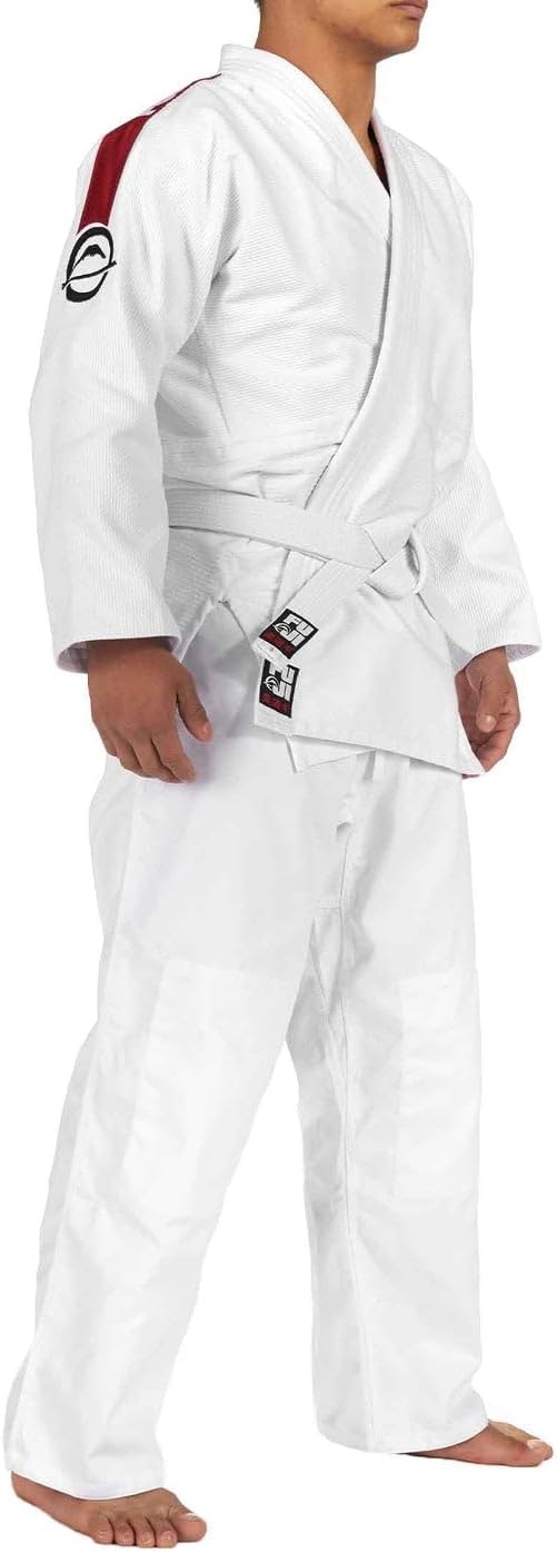Single Weave Judo Gi Uniform With Belt - Kids & Adults Cotton Training Gi for Judo