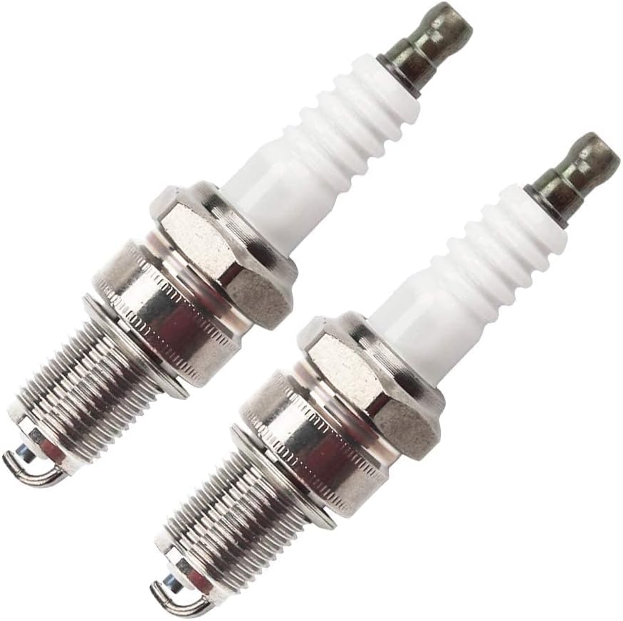 F6RTC BPR6ES Spark Plug for MTD 951-10292 751-10292 Torch Cub Cadet Troy Bilt Lawn Mower Generator 2Pack