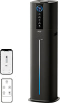 9L Smart Humidifier for Bedroom Large Room, Black | 2.3Gal Cool Mist, Top Fill Diffuser, App & Remote Control, 3 Mist