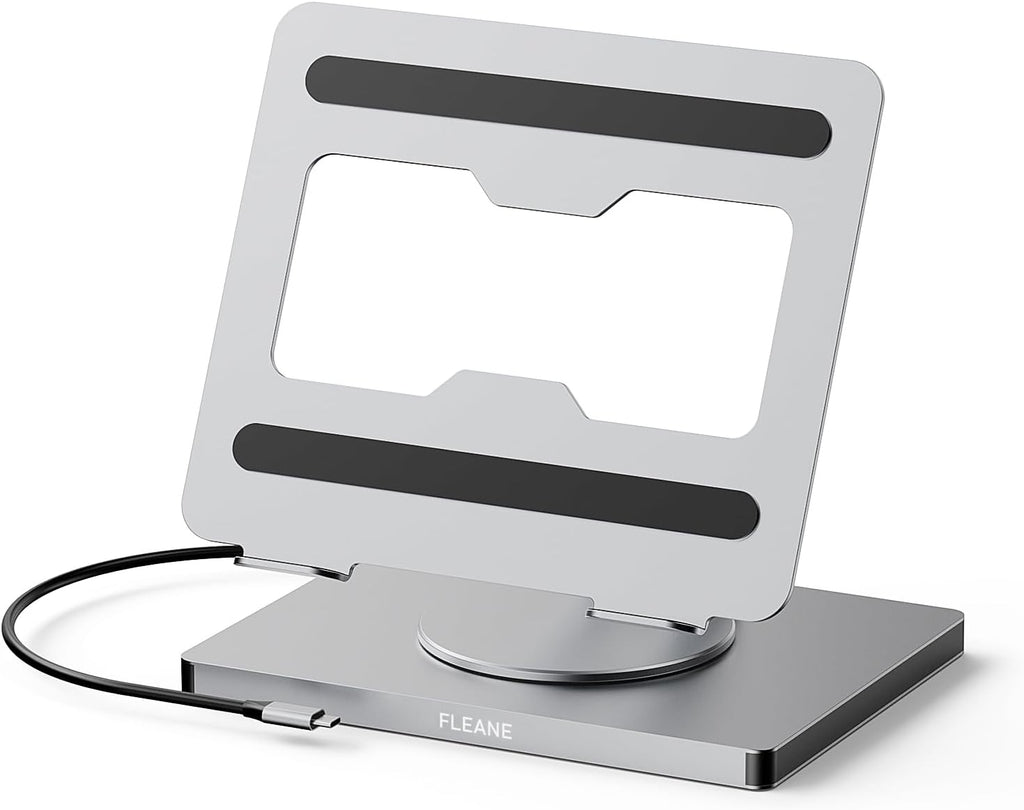 10 in 1 Laptop Docking Station Stand for MacBook Pro/Air/Surface/Dell/HP/Lenovo, Mac Type-C Hub with 4K HDMI, USB