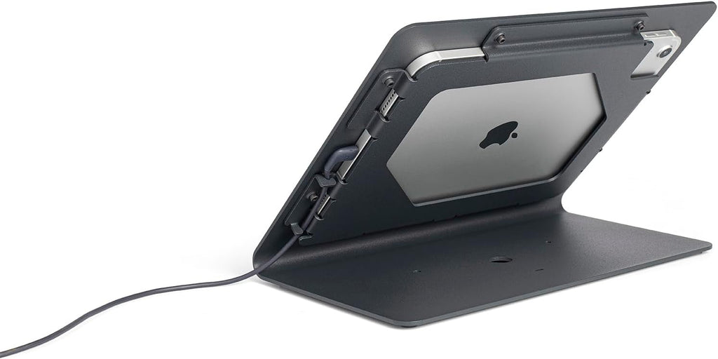 Anti-Theft iPad Kiosk Stand for Desk | Secure Metal Tablet Holder for Business POS & Retail | iPad POS Stand