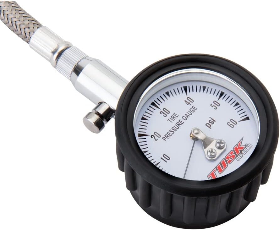 Tusk Pro Caliber Tire Pressure Gauge - 3-60psi