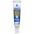 Advanced Silicone Caulk for Window & Door, Clear, 2.8 fl oz Tube, 1 Pack - 100% Waterproof Silicone Sealant, 5X