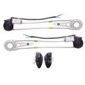 Install Bay Universal Power Window Set W/Jw-33Ed Kit (2 Door)
