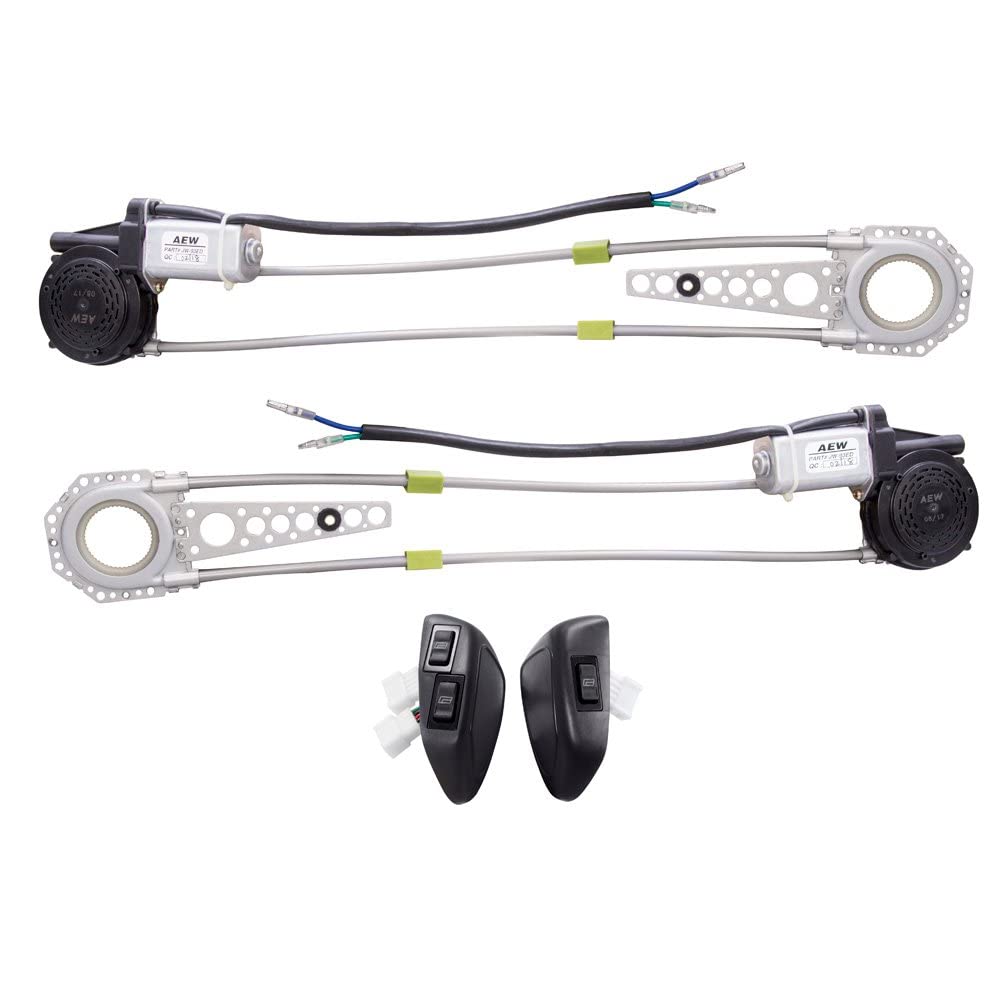 Install Bay Universal Power Window Set W/Jw-33Ed Kit (2 Door)