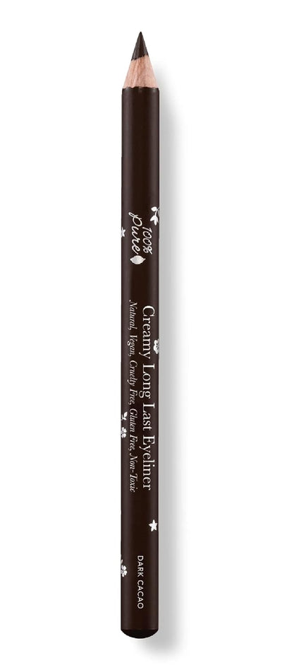 Creamy Long Last Eye Liner Pencil - Long-Lasting, Natural & Easy to Apply Antioxidant-Rich Vegan Eye Makeup for All