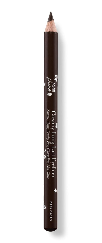 Creamy Long Last Eye Liner Pencil - Long-Lasting, Natural & Easy to Apply Antioxidant-Rich Vegan Eye Makeup for All