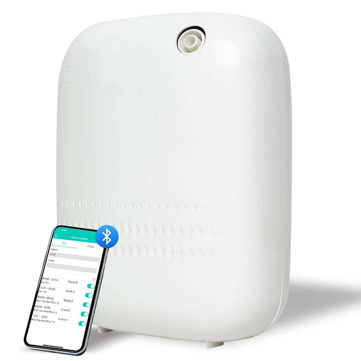 Scent Air Machine for Home, 400ml & 2000 Sq. Ft Coverage, Bluetooth Waterless Essential Oil Diffuser for Essential