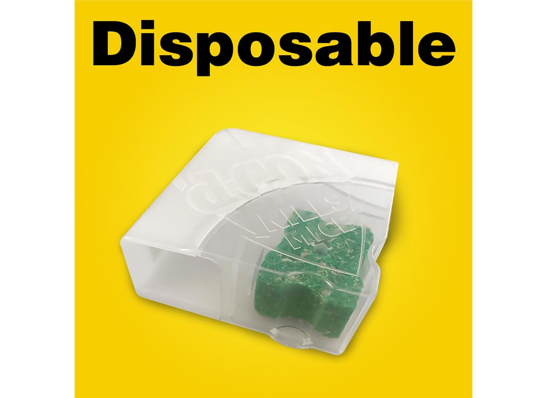 Disposable Corner Fit Mouse Bait Station - 0.5 Oz (Pack of 3)