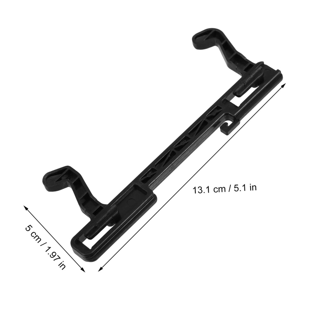 Microwave Oven Door Latch Hook Replacement Part, Black ABS