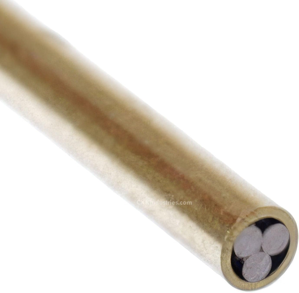 Mosaic Pin - (0.125 (1/8) Inch Diameter) - (403BS) - (Brass Outer Material)(Stainless Steel Inner Material)