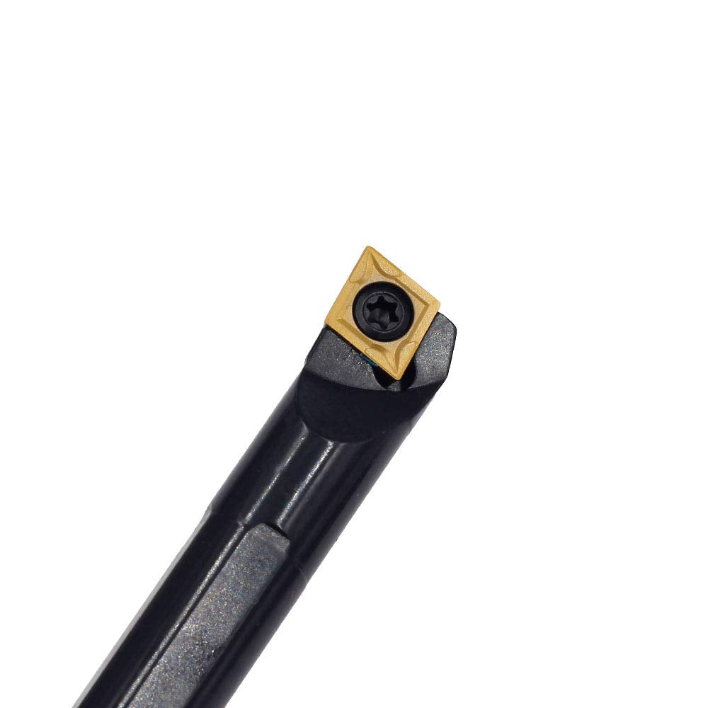 OSCARBIDE 1/2" x 7" Indexable Boring Bar, Right-Hand,10pcs Inserts