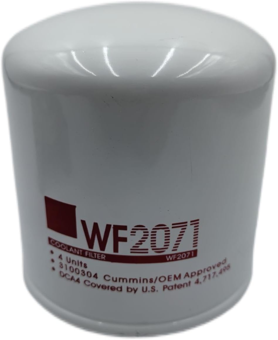 WF2071 Coolant Filter Spin-On with 204163S Filter Base