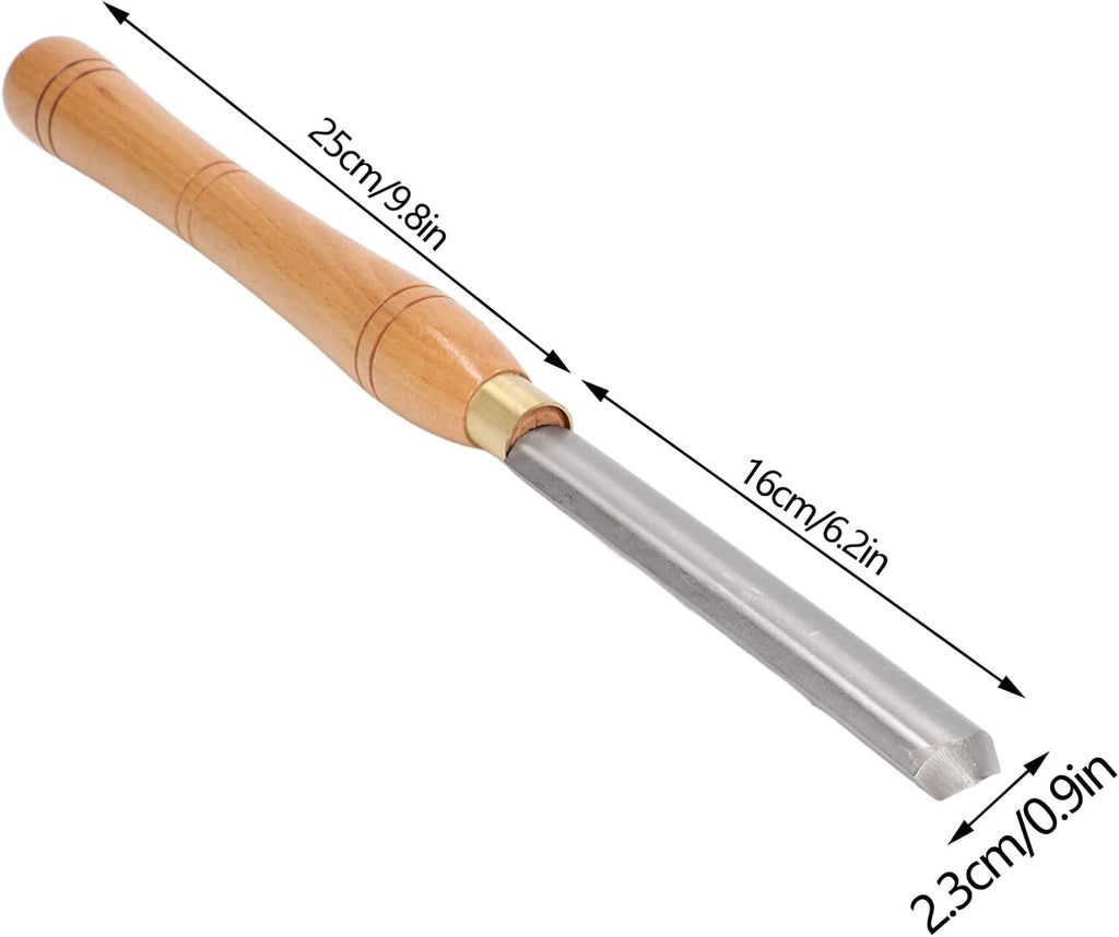 Professional HSS High Speed Steel Wood Lathe Chisel Set, Woodturning Bowl Gouge, Spindle Gouge, Turning Tools for