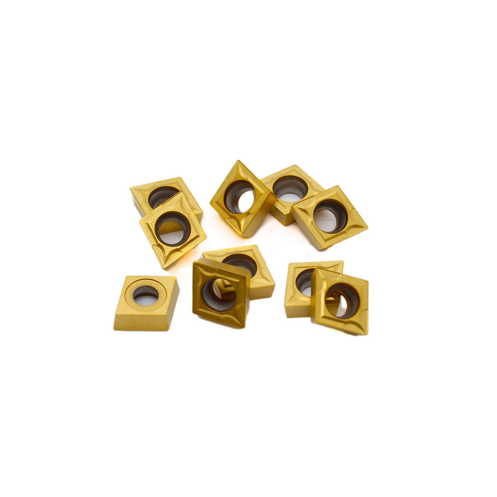 OSCARBIDE CCMT09T304/CCMT32.51 Carbide Turning Inserts 10Pcs
