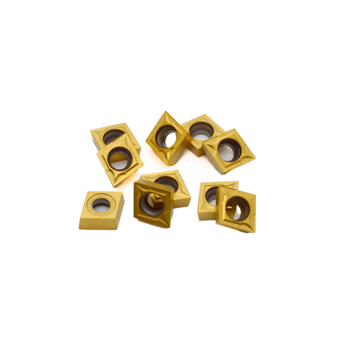 OSCARBIDE CCMT09T304/CCMT32.51 Carbide Turning Inserts 10Pcs