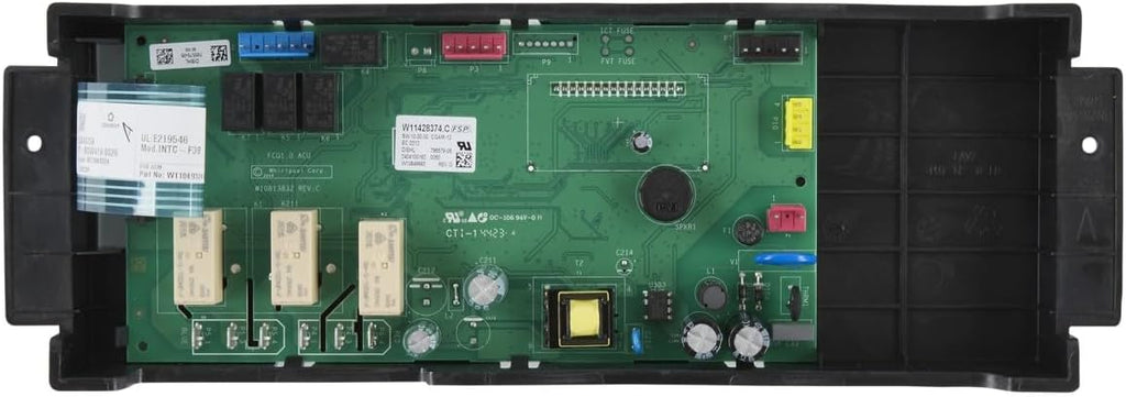 Whirlpool W11528249 Genuine OEM Range Electronic Touchpad and Control Panel Replacement Part - Replaces W11050785, W11182815, W11204529, W11295998, W11428374, and W11511586
