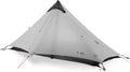 3FULGEAR Ultralight Tent for Backpacking, LANSHAN 1 Trekking Pole Tent 1 Person 3/4 Season Lightweight Easy Set Up
