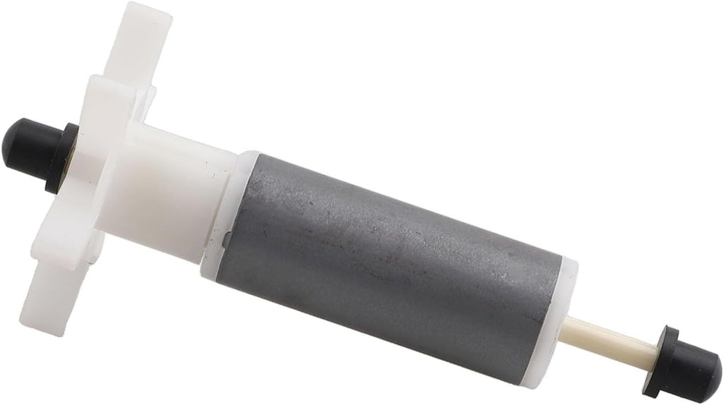 Submersible Water Pump Impeller Shaft with Plastic Housing & Porcelain Shaft for Intex Pure-Spa, Replacement Rotor for Efficient Circulation, Fits Spa & Pool Systems, Sizes A B C D E, Black & White(C)