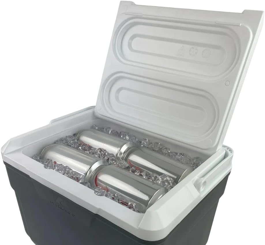 Laguna Ice Chest Cooler, 9 Quart, Personal Cooler Box, Red