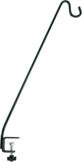 Deck Hook, 13in Steel Bird Feeder Hanger for Outdoors