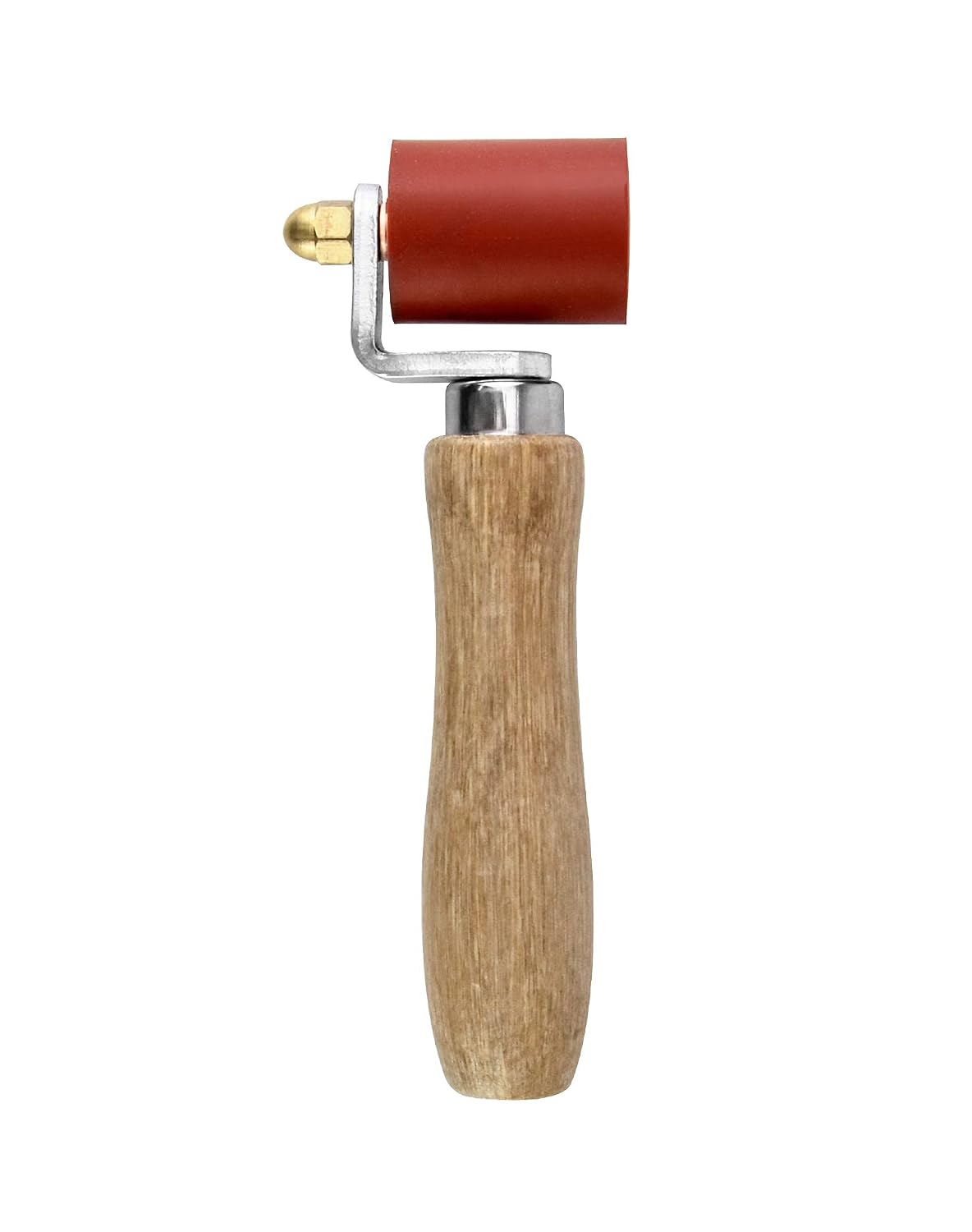 Silicone Seam Roller, High Temperature Resistant Silicon Seam Hand Pressure Roller Welding Tool, 40mm, Red