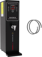 15L Commercial Hot Water Dispenser, 1500W Step Heating, Black
