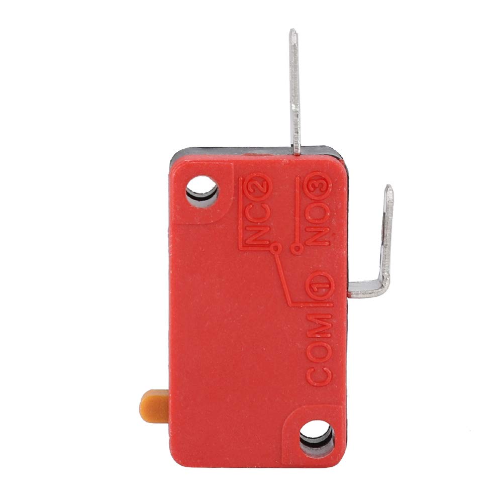 10Pcs Microswitch, 2Pin Micro Switches Kit, ABS Start Push Buttons, Multifunctional Game Player Micro Buttons for