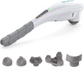 Rechargeable Handheld Back Massager with 5 Adjustable Speeds & Modes, Fathers Day Dad Gifts, Cordless Electric Neck
