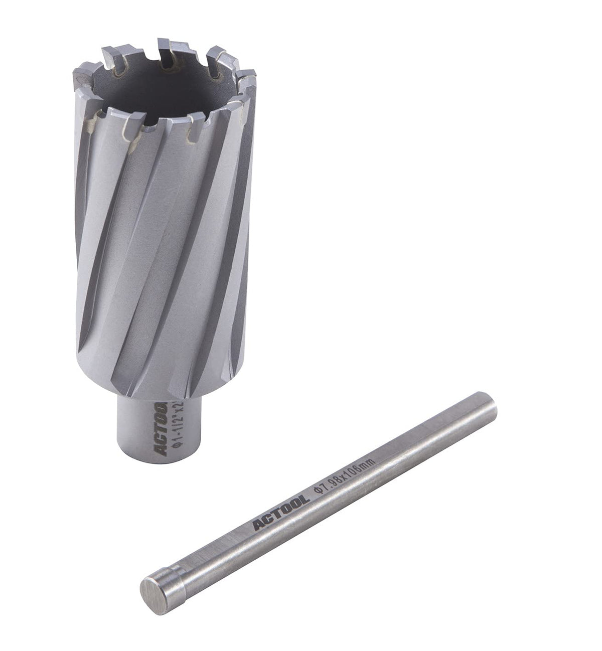 1-1/2'' Diameter x 2'' Depth of Cut Carbide Tipped TCT ANNULAR Cutter with 3/4'' Weldon Shank