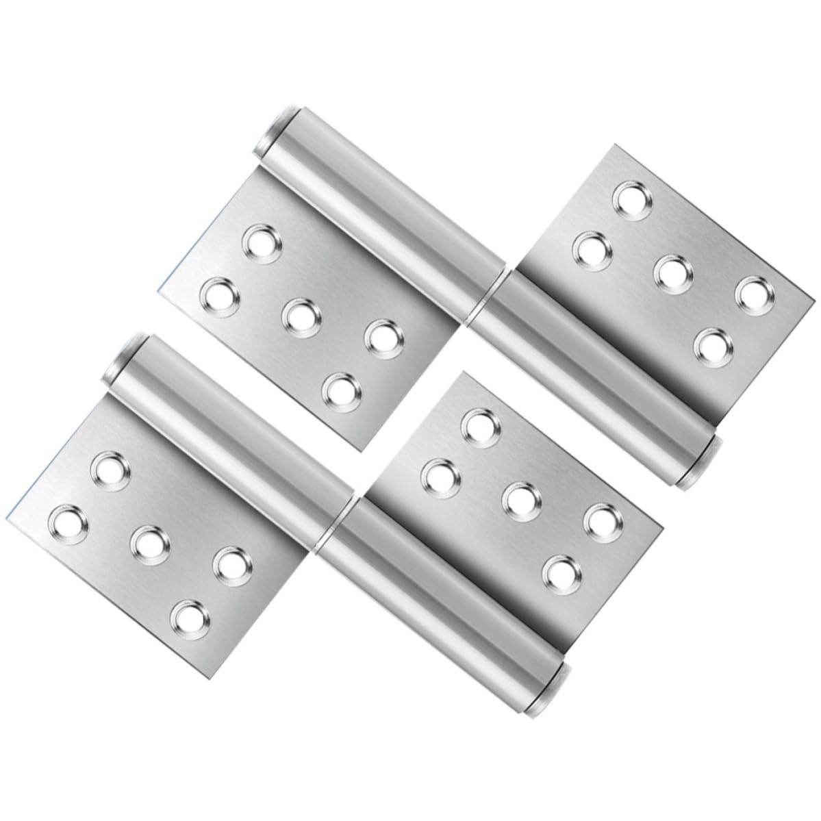 Heavy Duty Stainless Steel Flag Hinges Detachable Design for Interior Doors