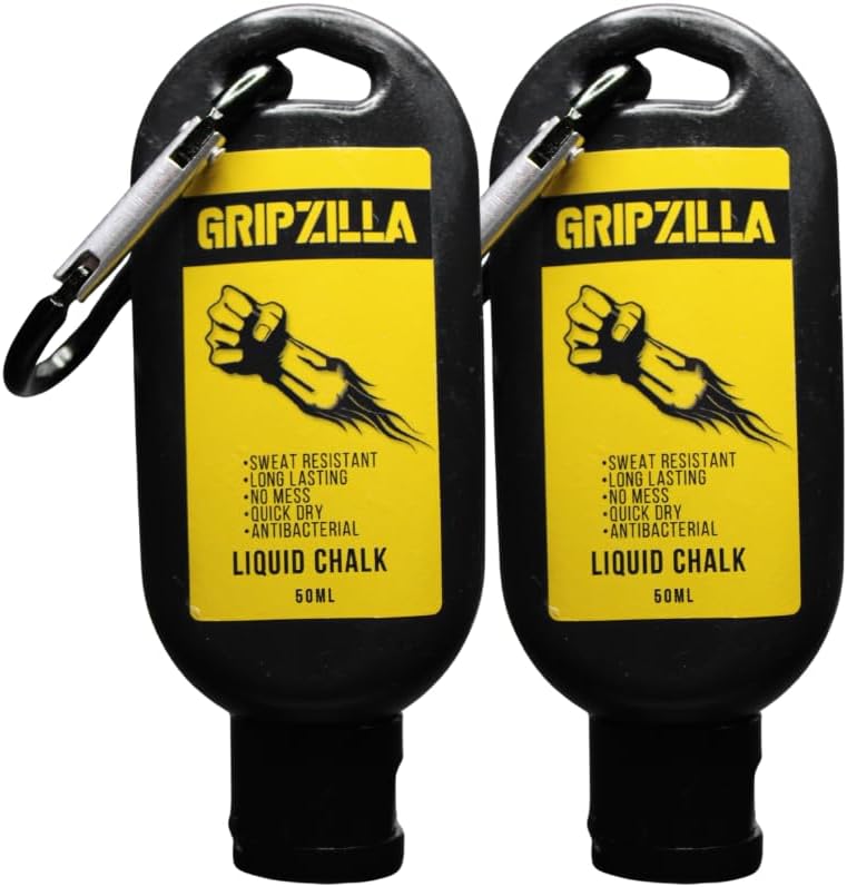 Liquid Chalk Kit Gym Chalk for Weight Lifting, Rock Climbing, Pole Grip, Bouldering, Powerlifting, Ball, Gymnastics