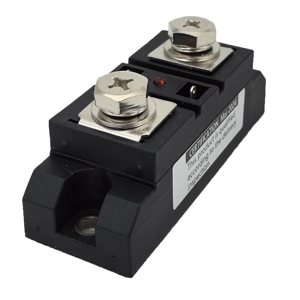 Aigoodele Solid State Relay, 150A Relay H3150ZF SSR DC to AC Machinery Control Input4-32VDC Load 24-480VAC Solid Module State Relay