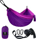 Camping Hammock - Portable Hammock Single Hammock Camping Accessories Gear for Outdoor Indoor Adult Kids, USA Based